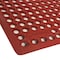 Rhino Mats K-Series Comfort Drainage Mat, Rubber, Drainage Holes, 3 ft W x 5 ft L, Terra Cotta KCT-3660R - alternate 4